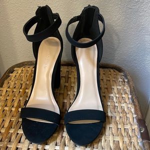 Black heels